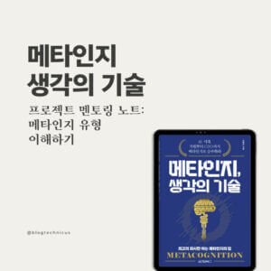 메타인지 생각의 기술Metacognition: The Art of Thinking