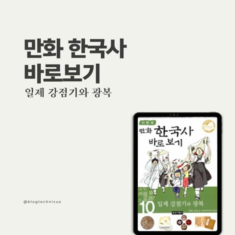 만화 한국사 바로보기