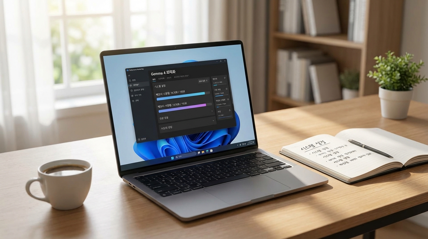 Gemma 4 - 성능 최적화 — 메모리 16GB에서 쾌적하게